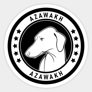 Azawakh Fan Gift Sticker